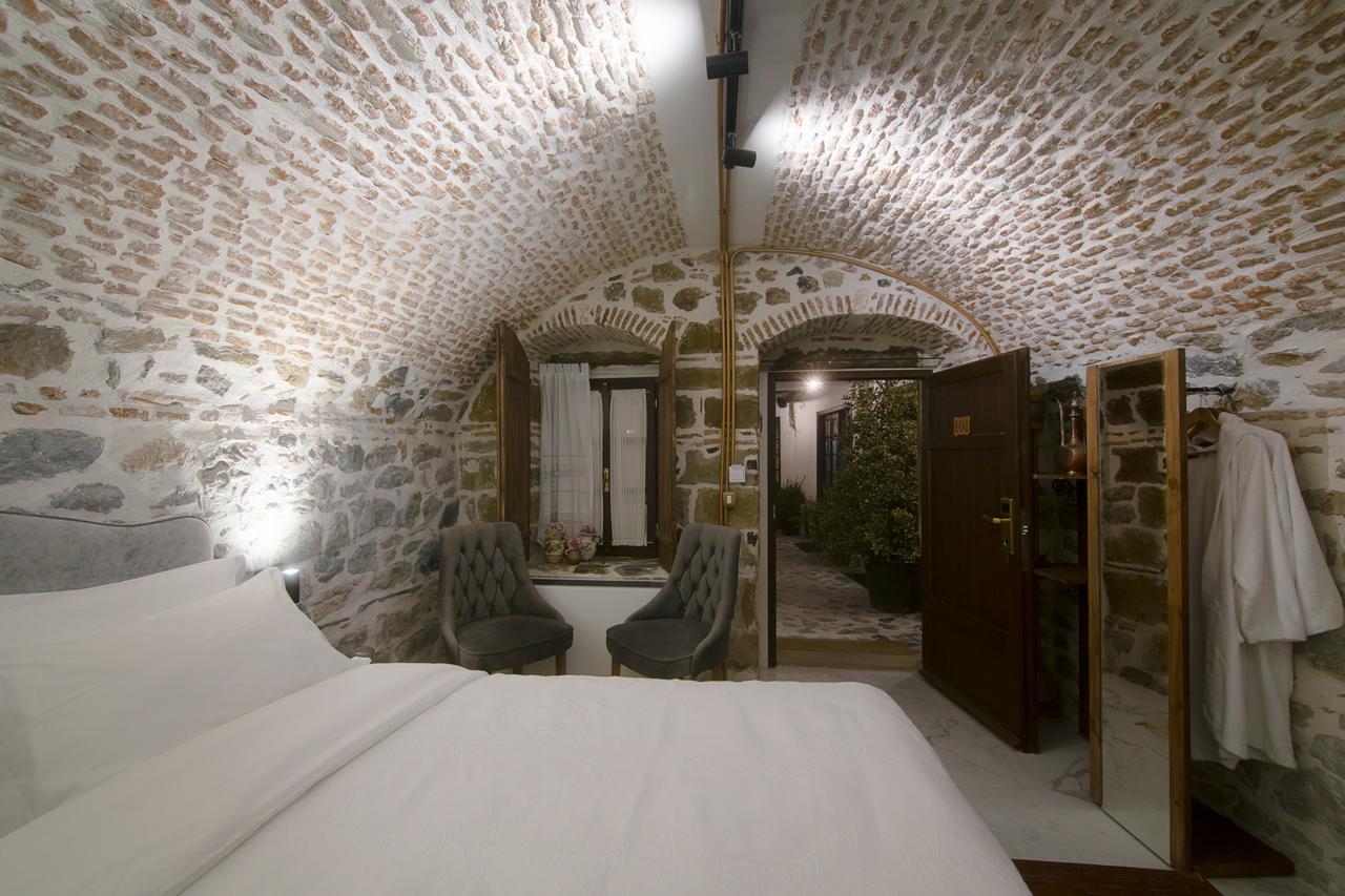 Hani I Pazarit Boutique Hotel Korça Kültér fotó